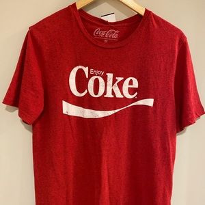 Mens Medium Coca Cola Red T-Shirt